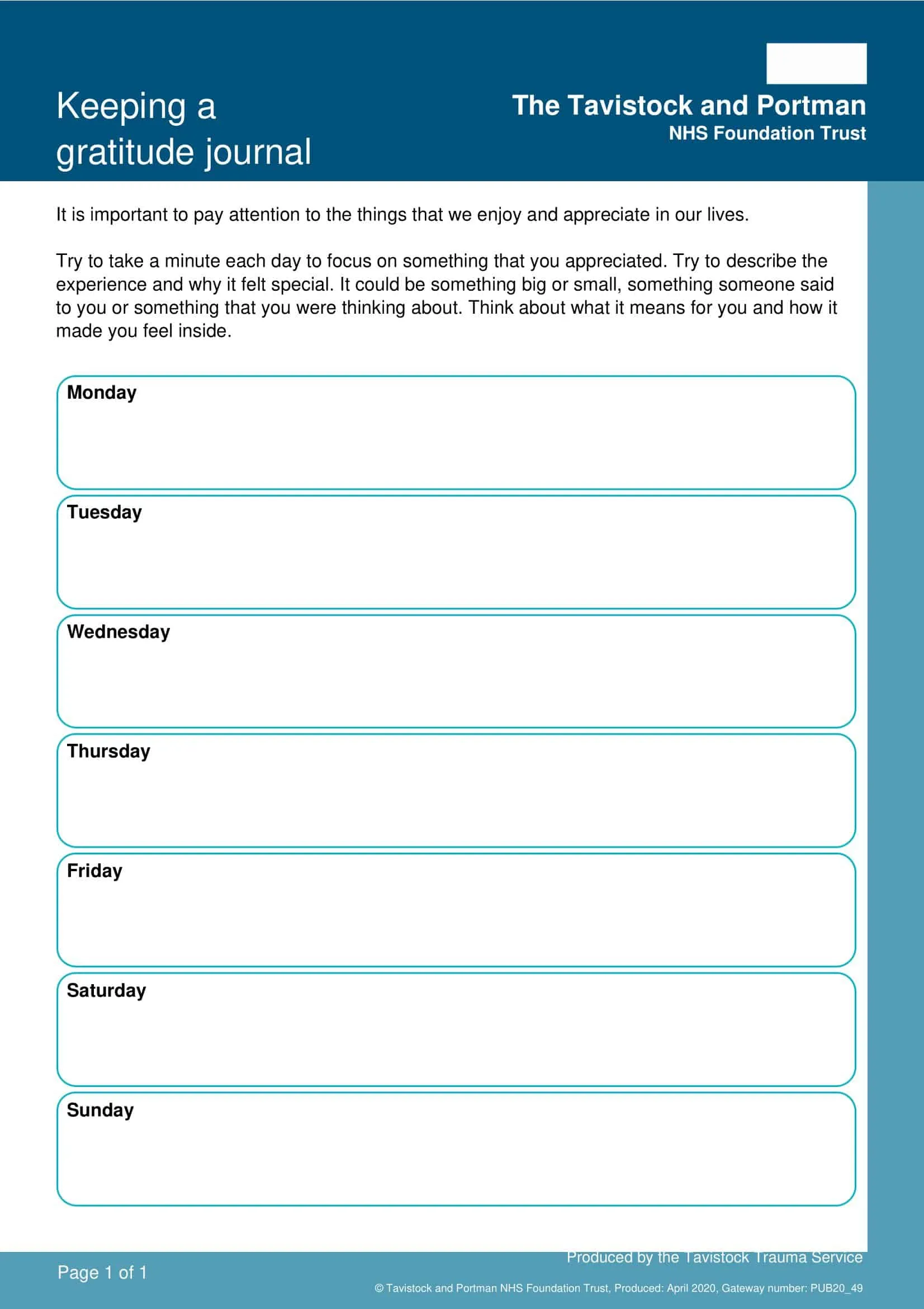 Download Gratitude Journal PDF Download Gratitude Journal PDF