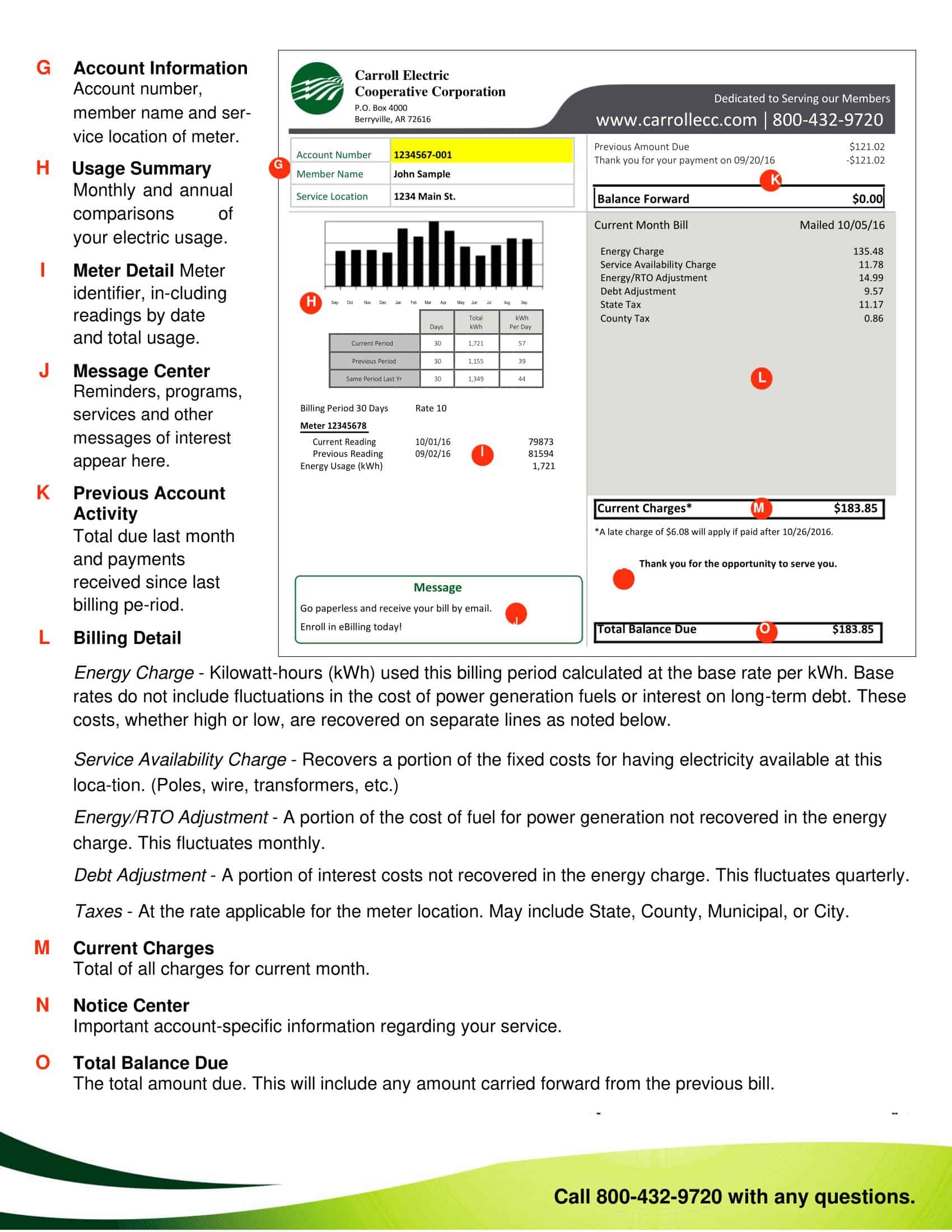 Free Printable Utility Bill Templates [PDF, Word]