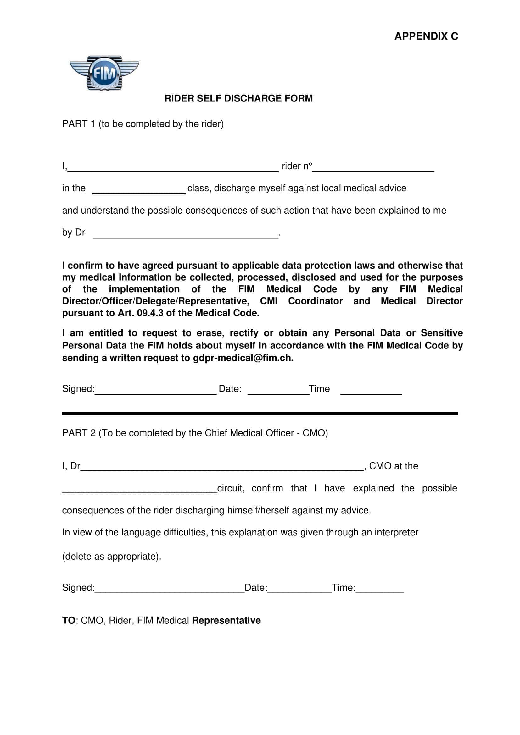 Free Sample Against Medical Advice For Free Sample Against Medical Advice For