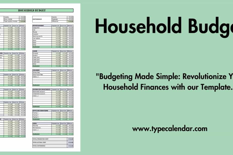 Household Budget