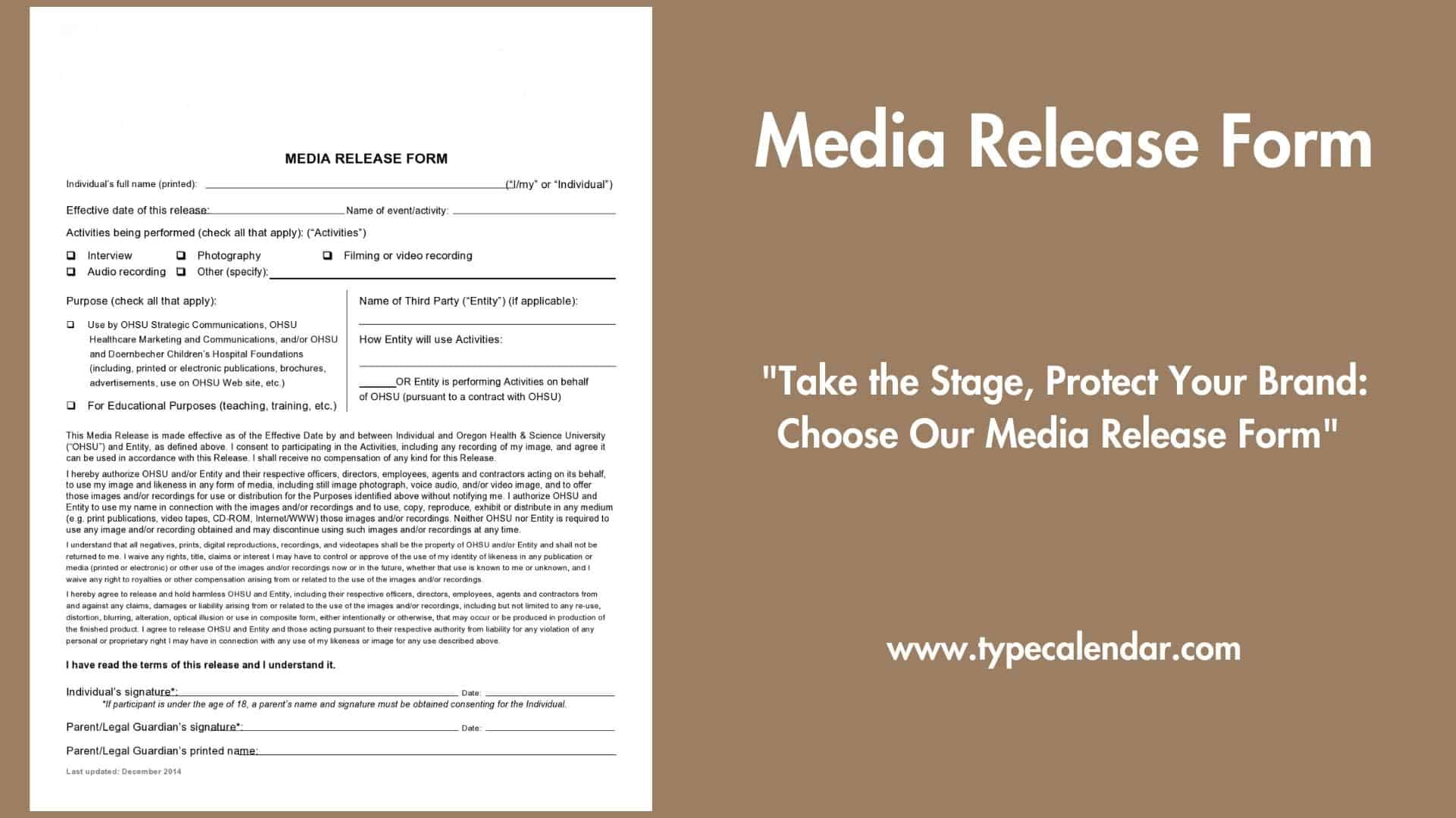 Free 14 Sample Interview Release Forms In Pdf Ms Word FREE 10 Sample