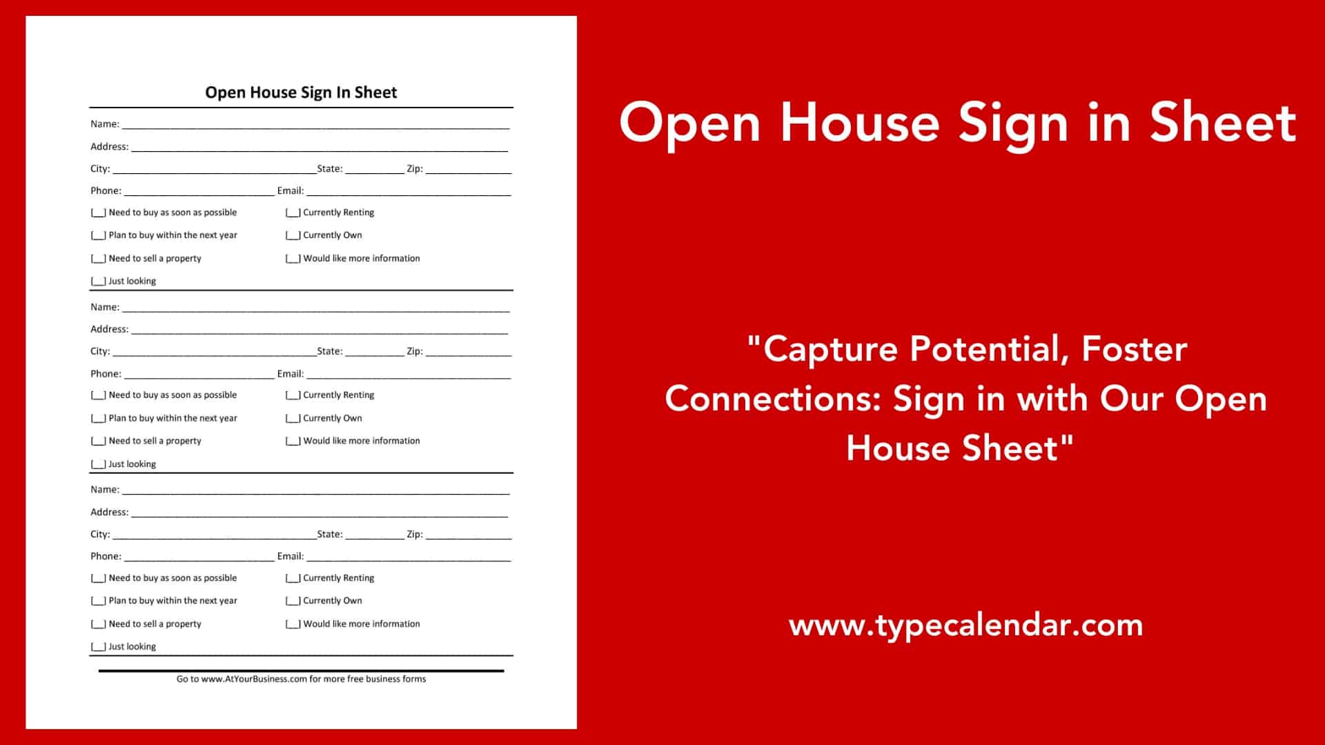 Open House Sign In Sheet Printable Open House Welcome Sign And Sign In