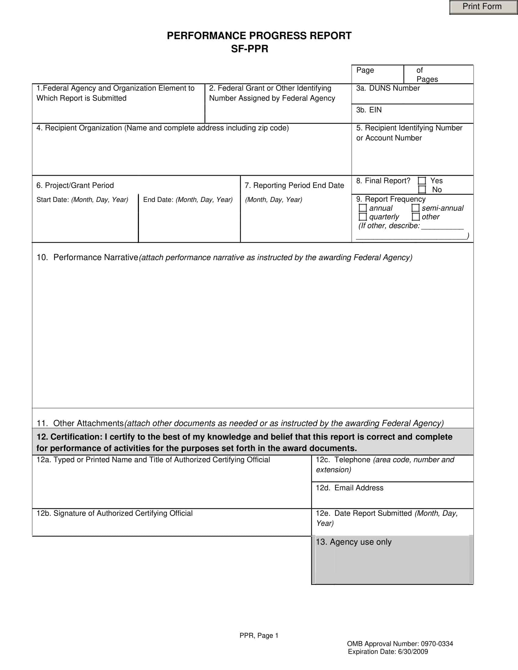 Free Printable Progress Report Templates [Word, Excel, PDF]