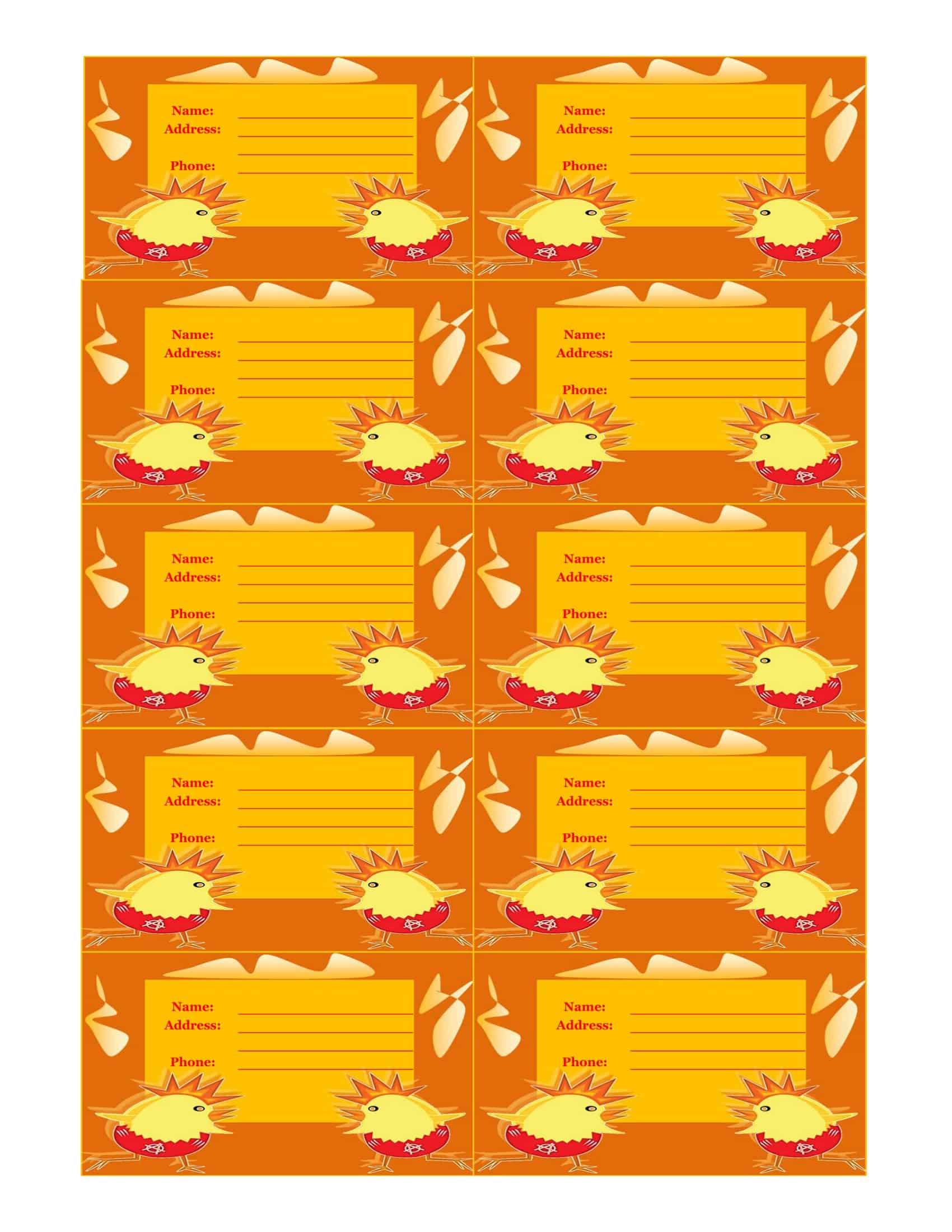 Paper PDF Luggage Tag Paper PDF Luggage Tag