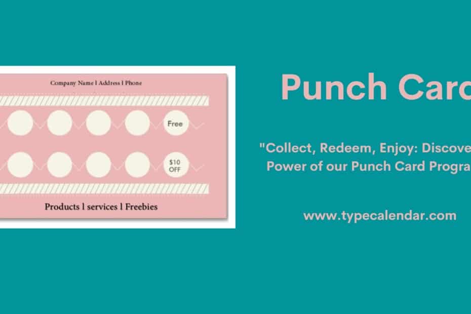 Punch Card