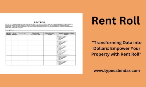 Free Printable Rent Roll Templates [PDF, Word, Excel, Google Sheets]