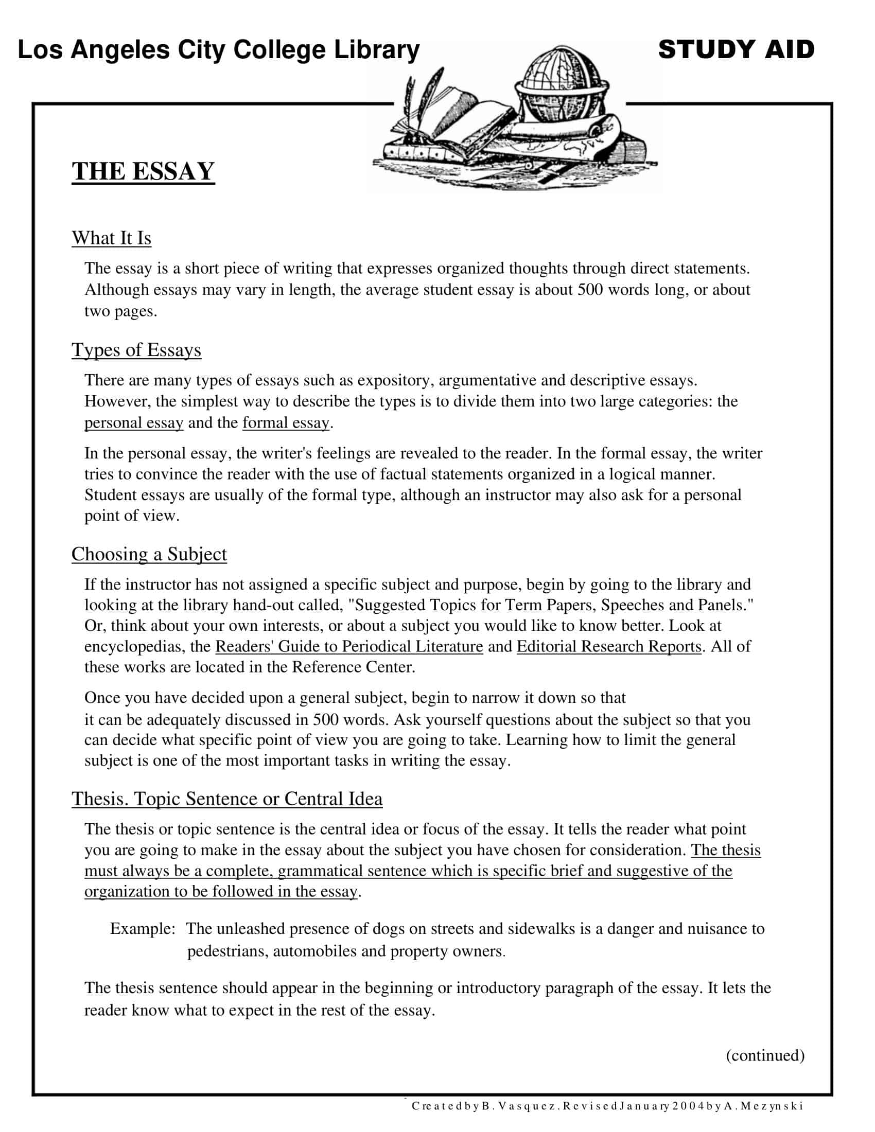 Free Printable College Essay Format Templates PDF Word free-printable-college-essay-format-templates-pdf-word