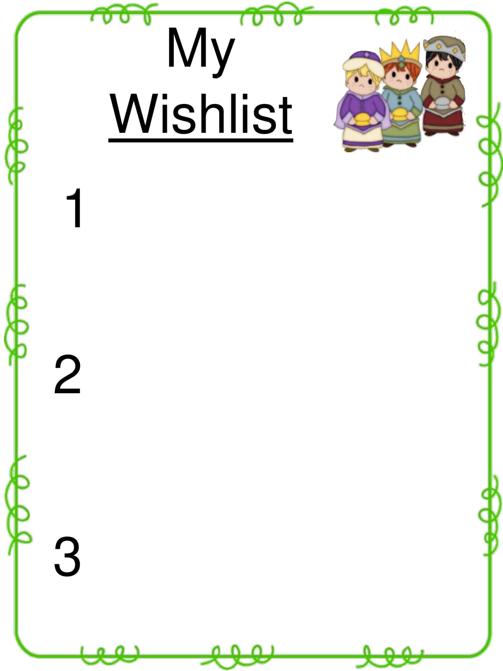 Word Christmas Wish List Online Word Christmas Wish List Online