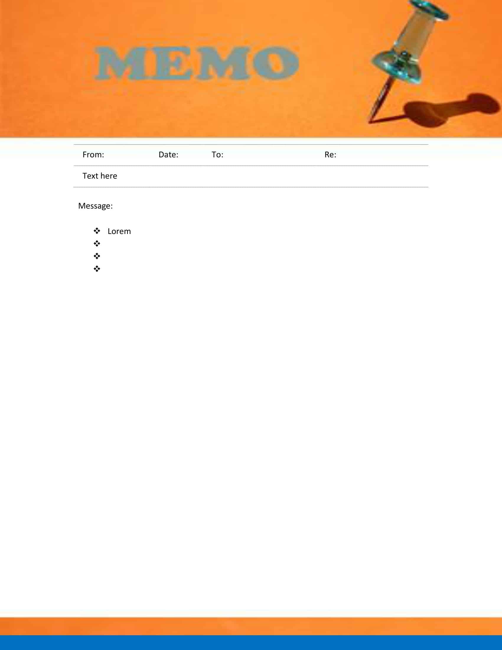 Word Example Business Memo Word Example Business Memo