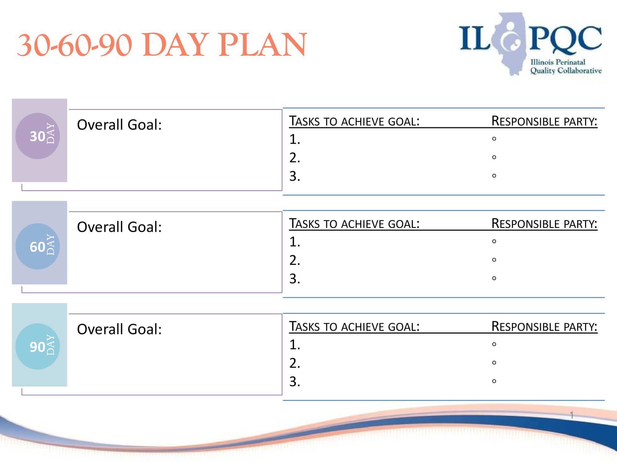 30 60 90 Plan Template Excel 30 60 90 Plan Template Excel