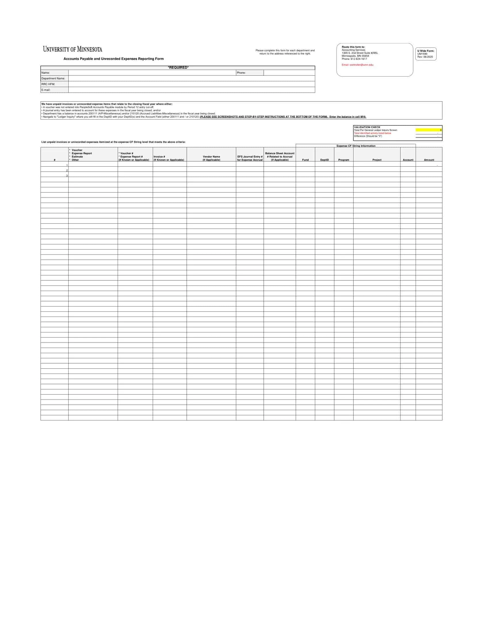 Bookkeeping PDF Template Bookkeeping PDF Template