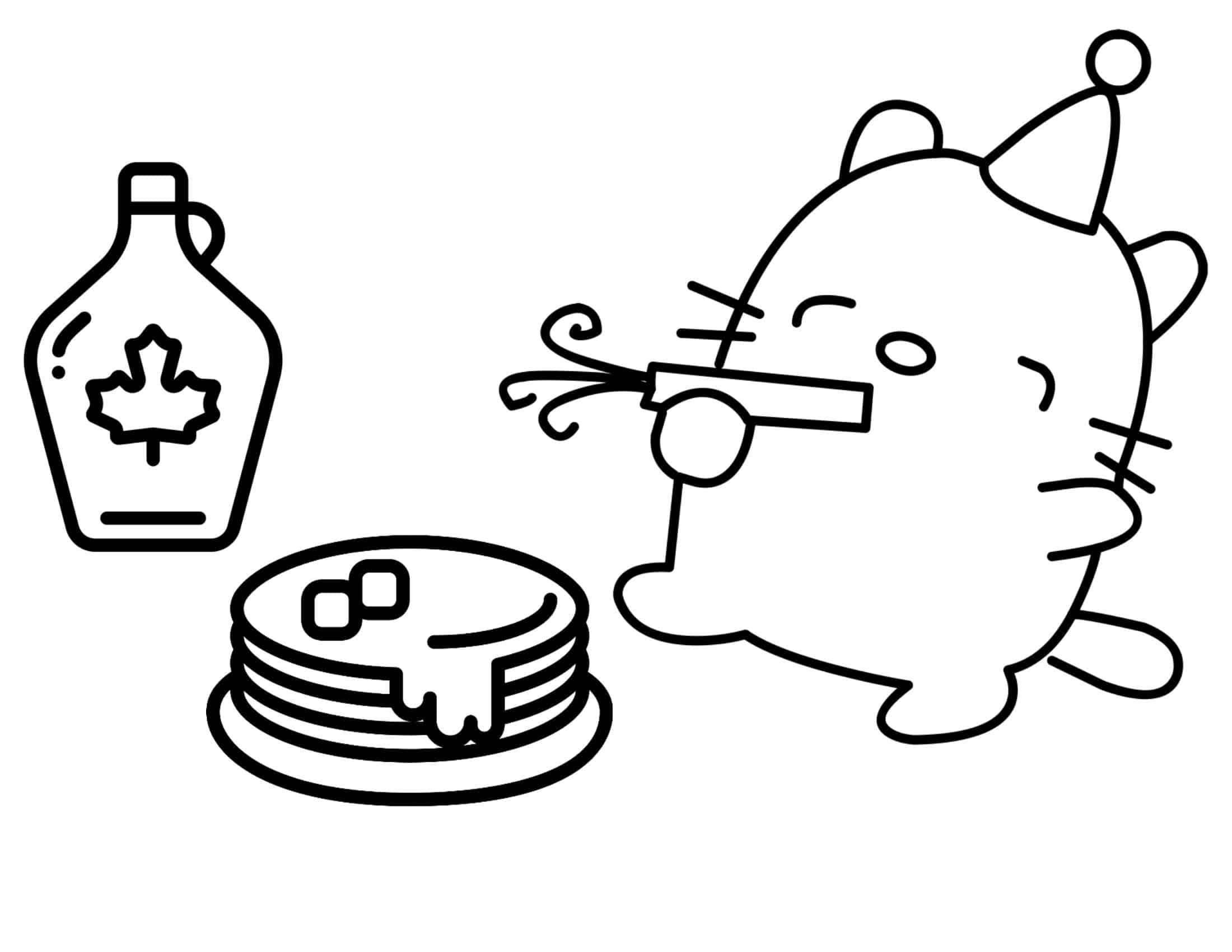 Cat Coloring Pages Example Printable Cat Coloring Pages Example Printable