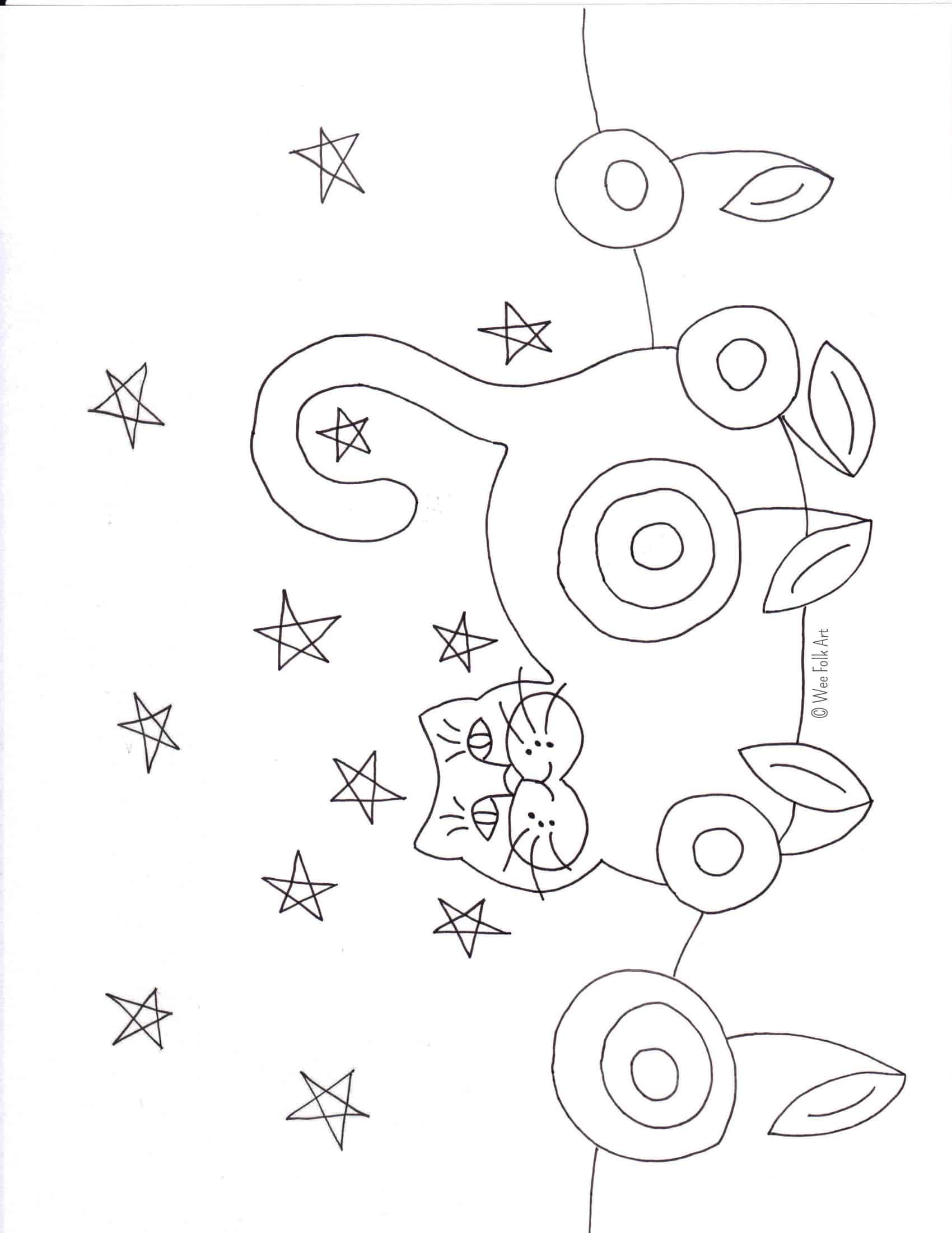 Download Cat Coloring Pages Download Cat Coloring Pages