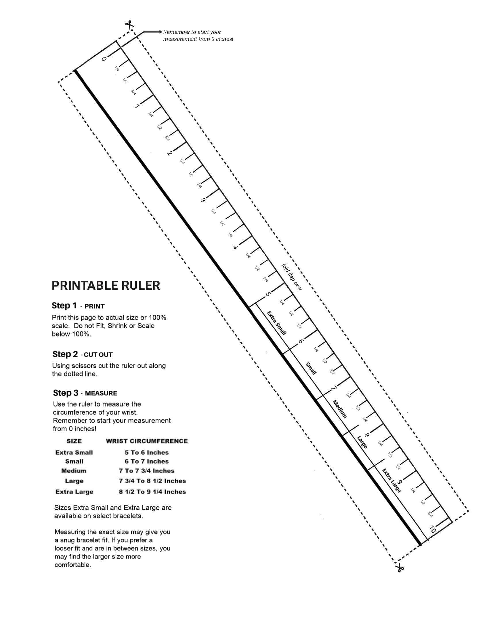 Free Printable Blank Ruler Templates [10 Cm, Inch, Paper] +PDF