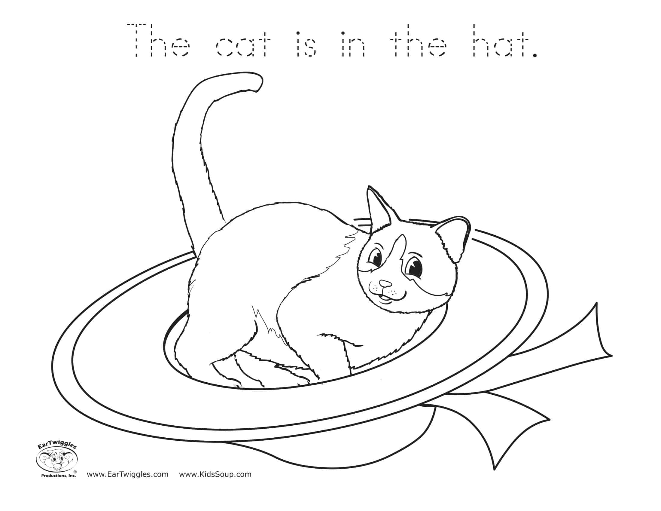 Example Cat Coloring Pages Example Cat Coloring Pages