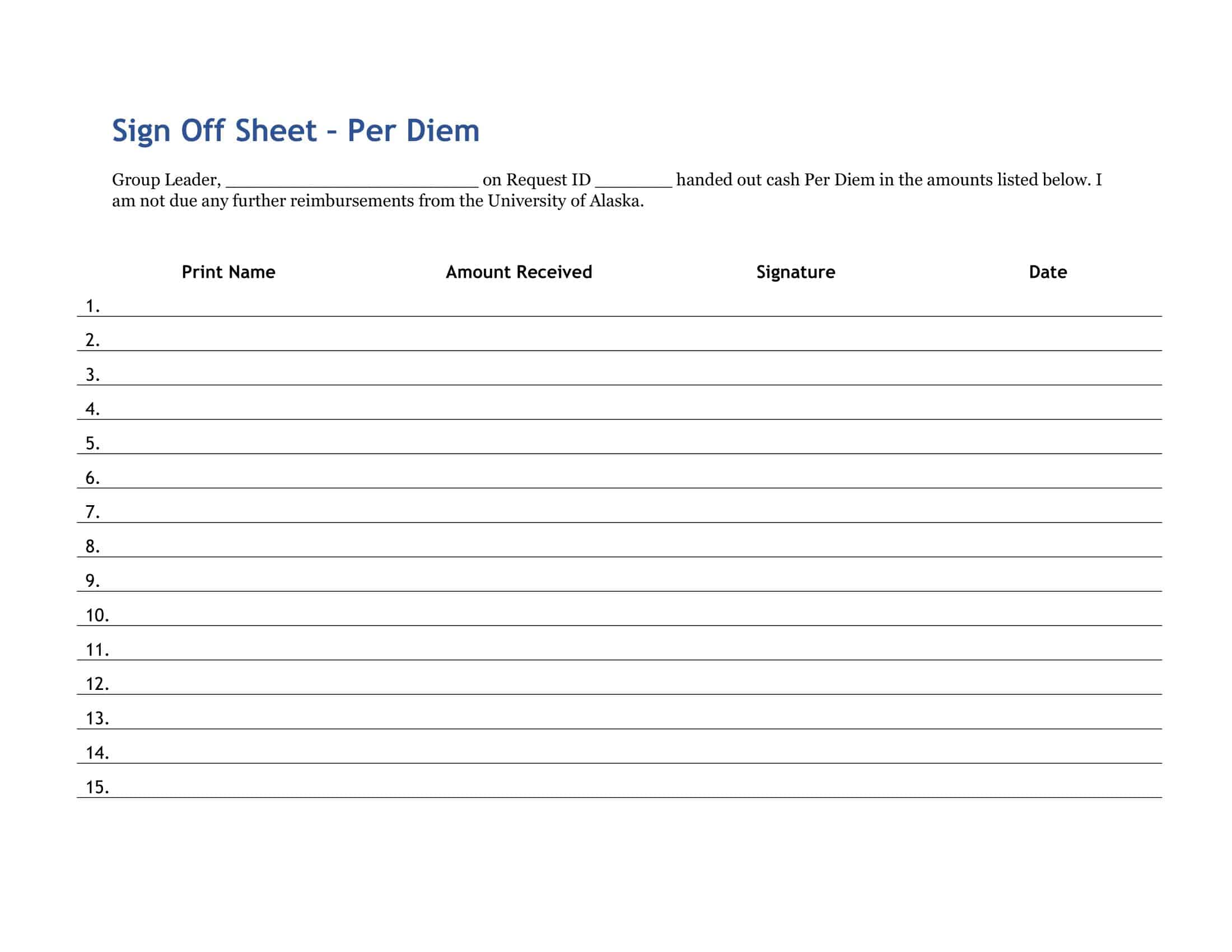 Free Printable Sign In And Out Sheet Templates [PDF, Word, Excel]