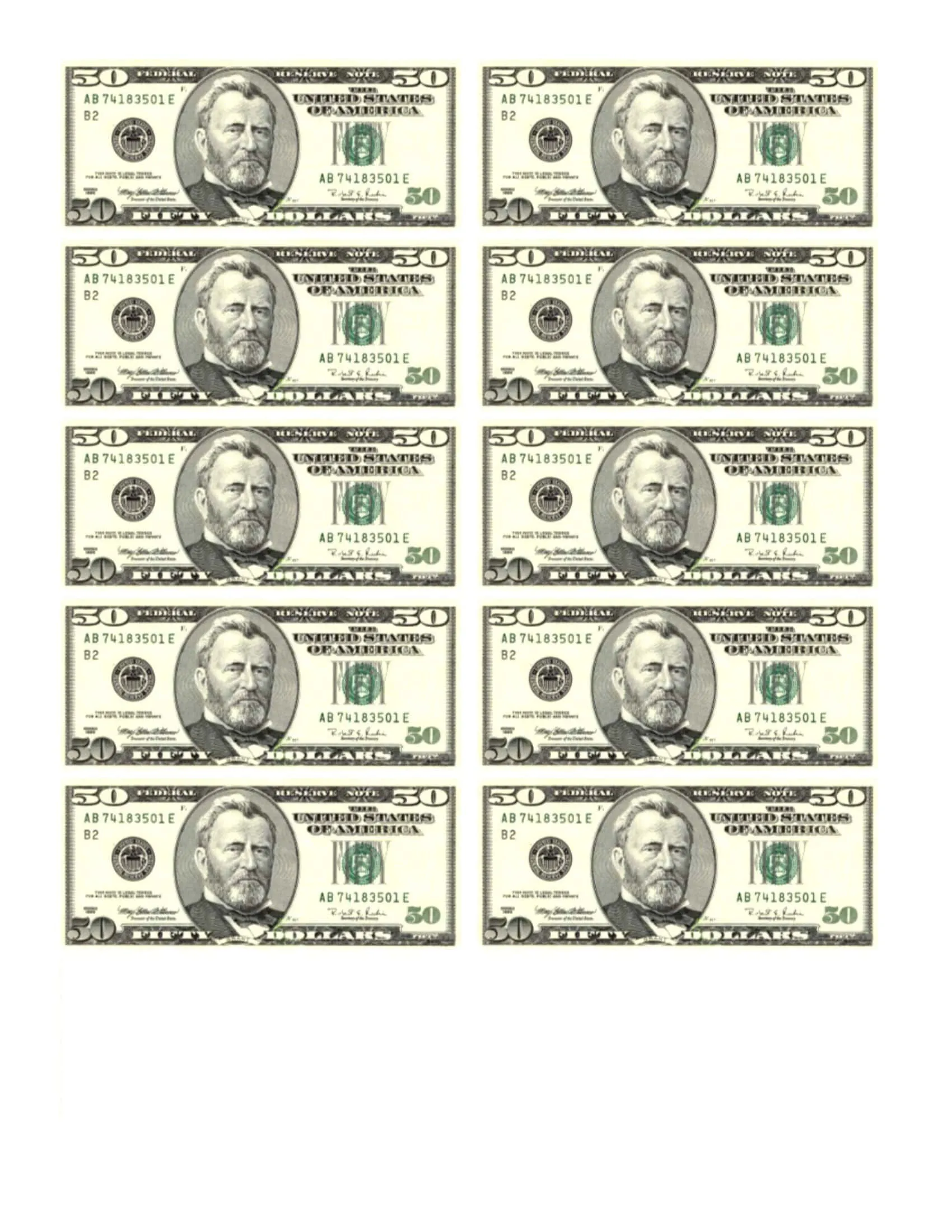 Example Fake Money Template Word Example Fake Money Template Word