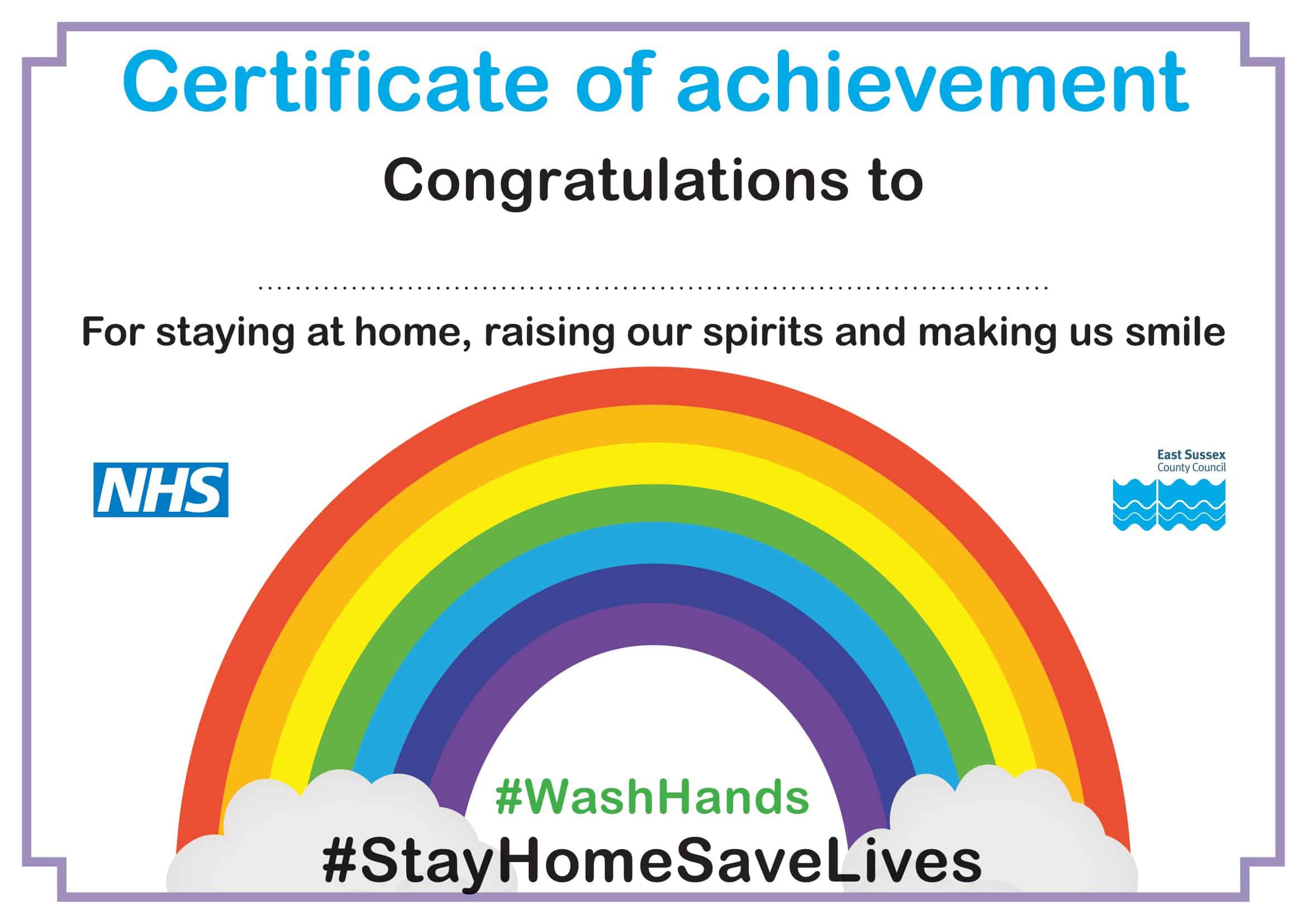 Example of Downloadable Certificate of Achievement Example of Downloadable Certificate of Achievement