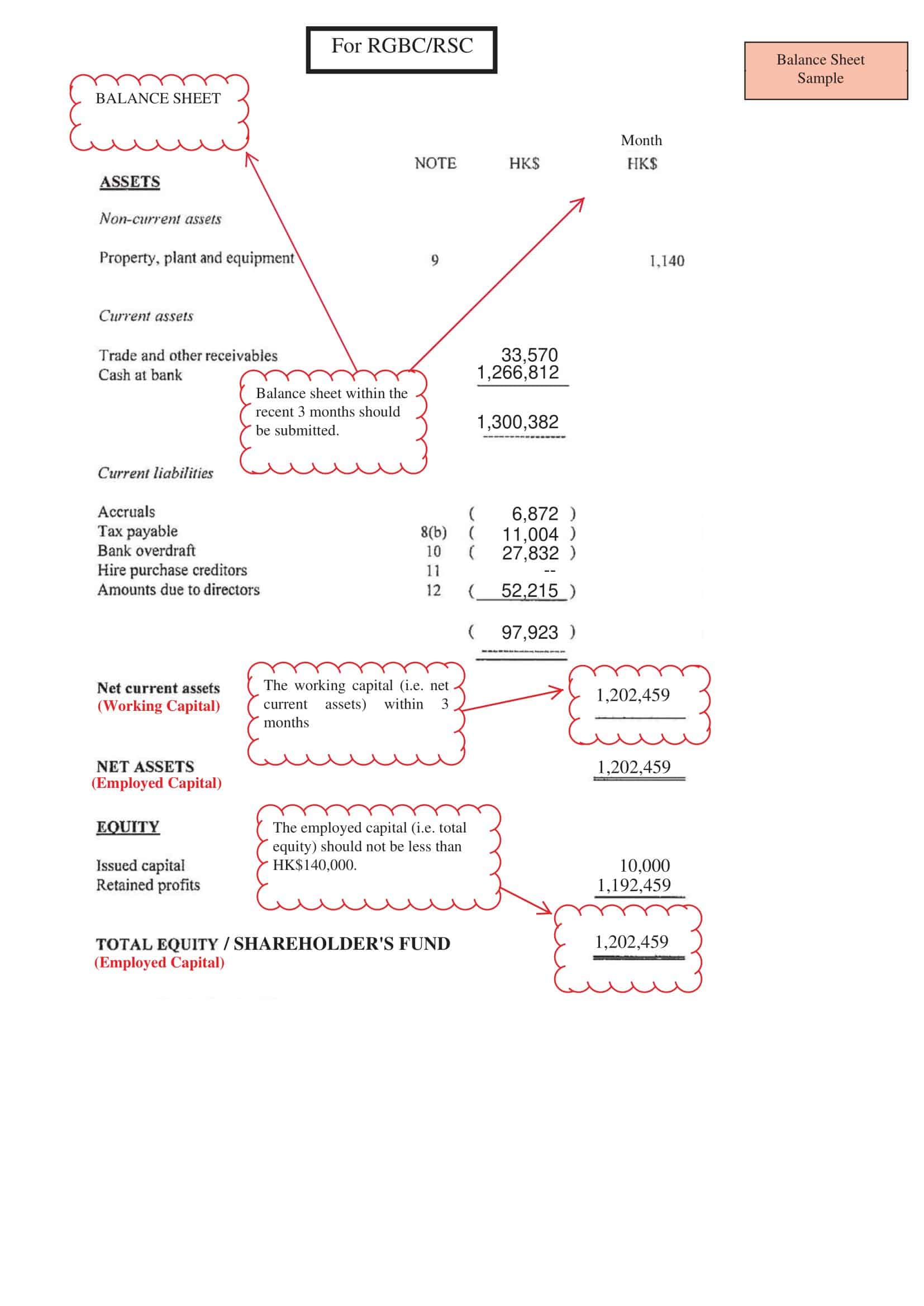 Excel Balance Sheet Sample Excel Balance Sheet Sample