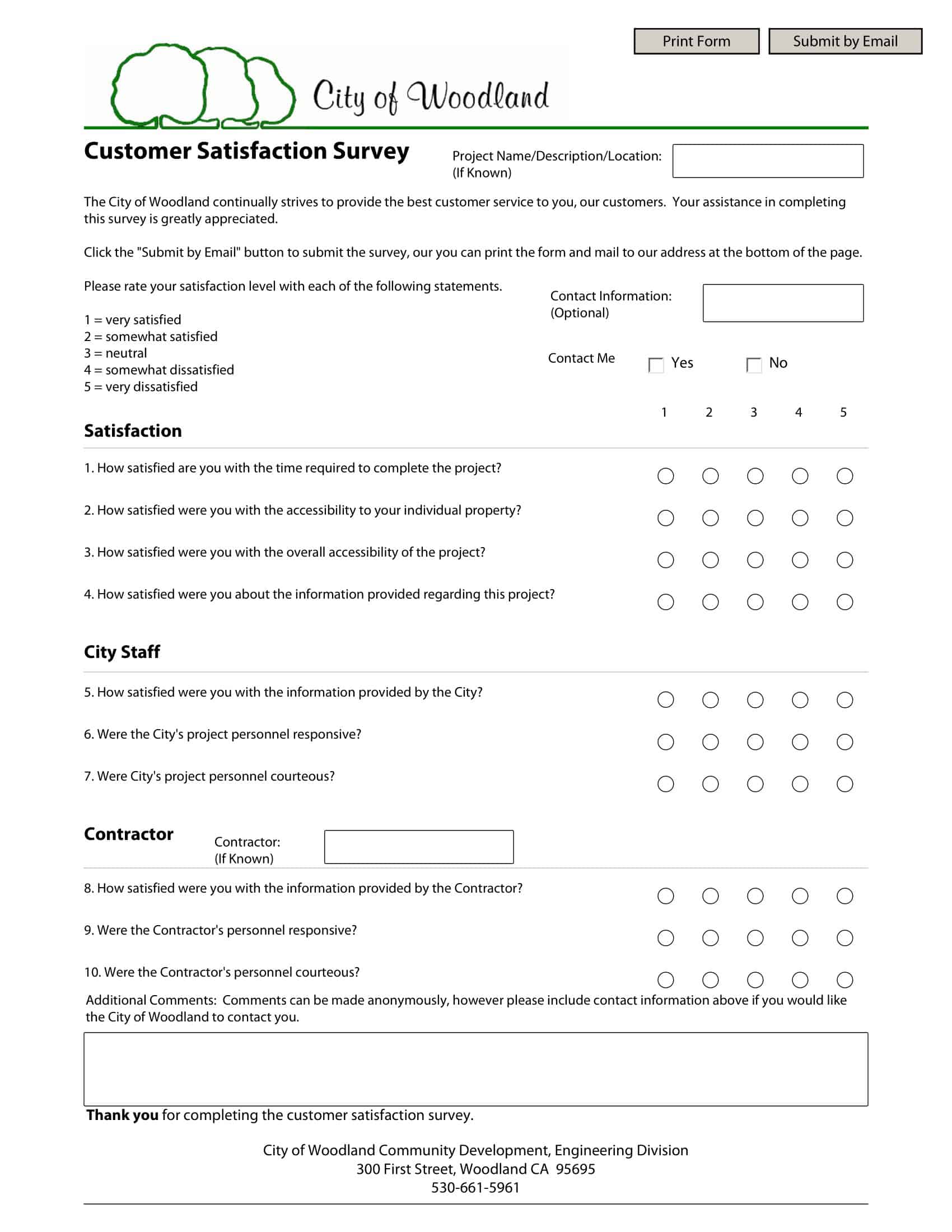 Free Printable Survey Templates [PDF, Word, Excel]