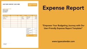 Free Printable Expense Report Templates [Excel, Word, PDF] Small Business