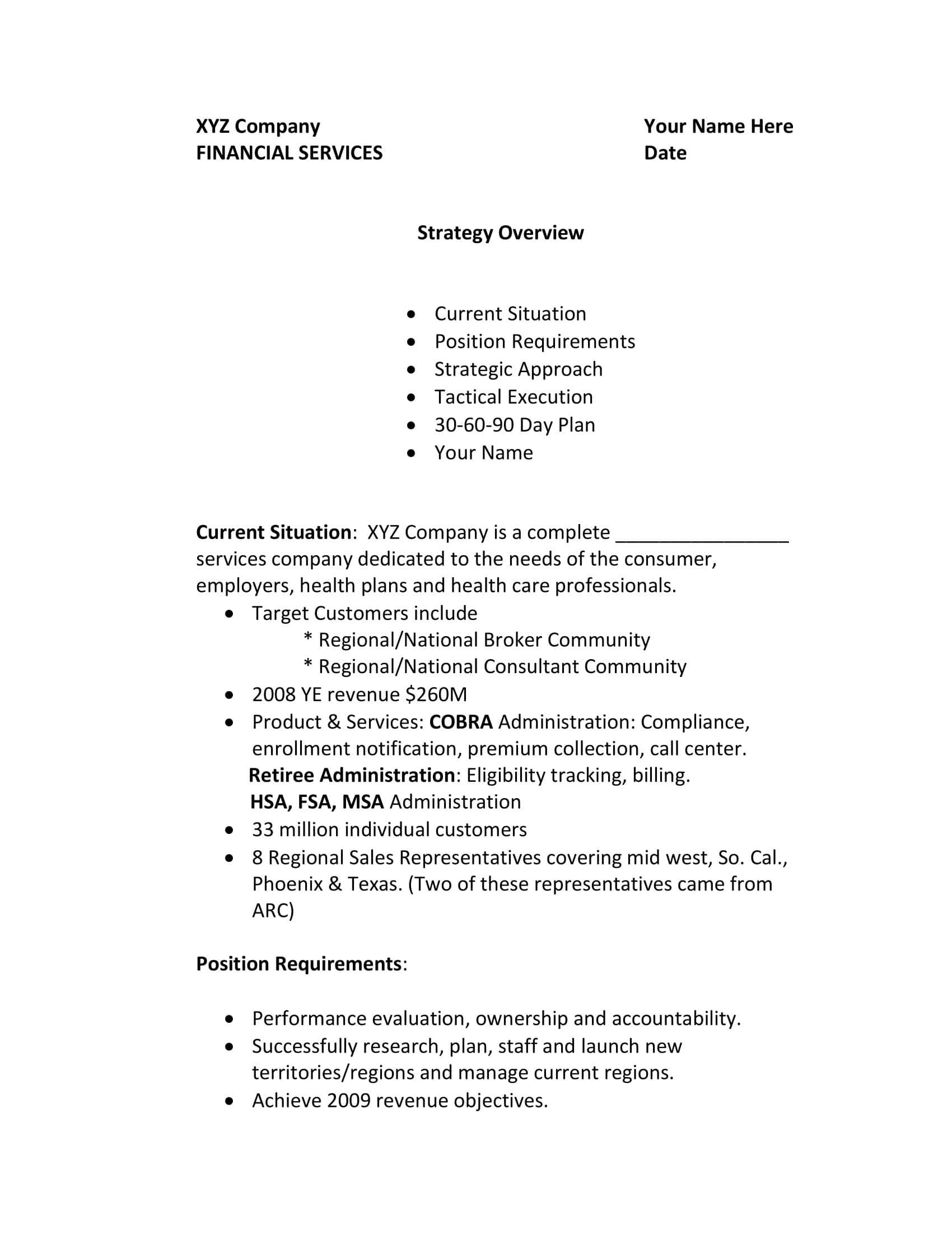 Fillable 30-60-90 Day Plan PDF Fillable 30-60-90 Day Plan PDF