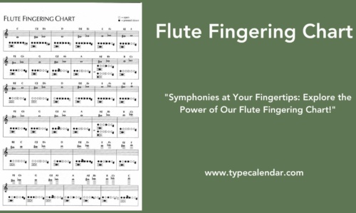 Free Printable Flute Fingering Charts [PDF] High Notes for Beginners