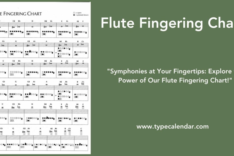 Flute Fingering Chart