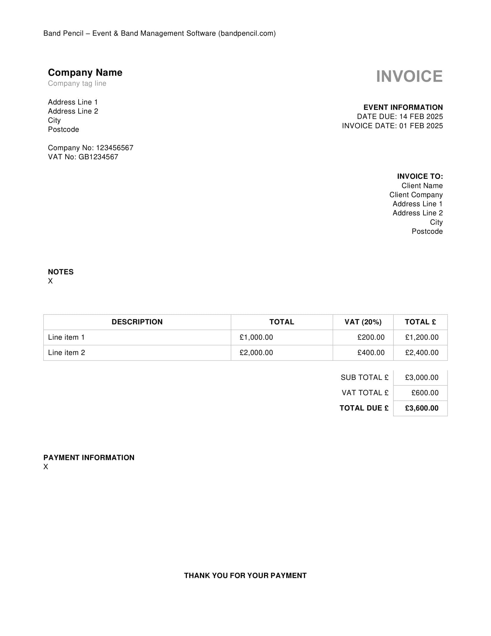 Free Artist Invoice Excel Format Free Artist Invoice Excel Format