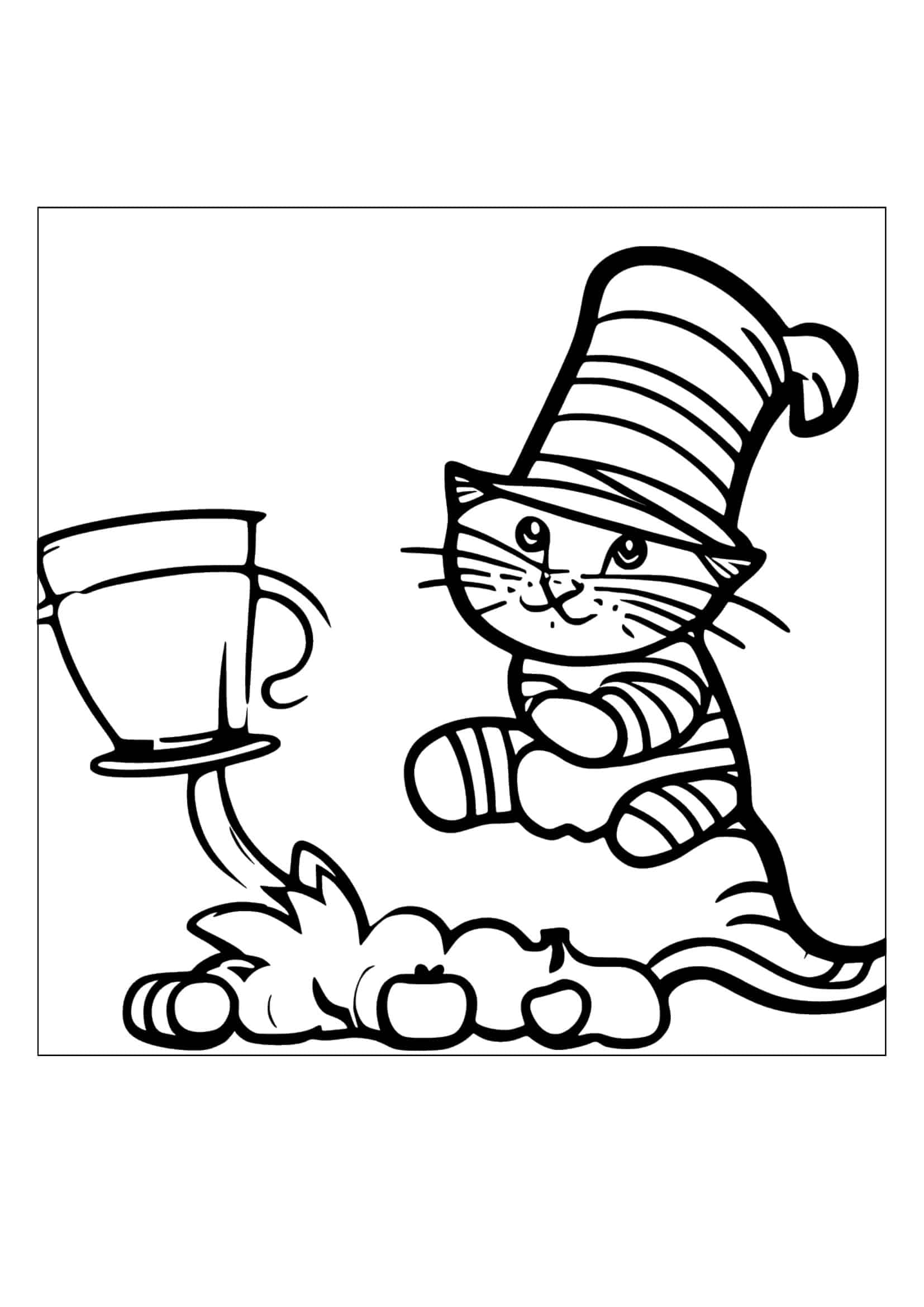 Free Cat Coloring Pages PDF Free Cat Coloring Pages PDF