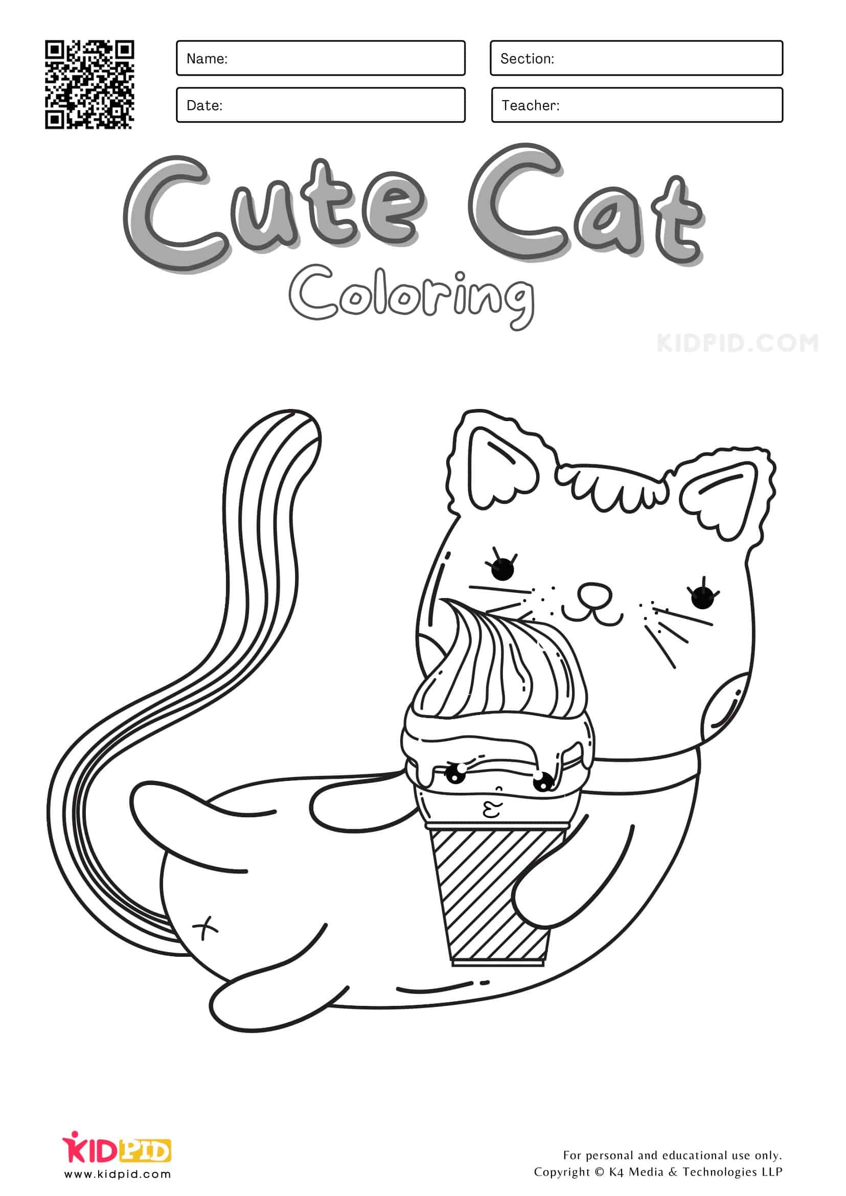 Free Editable Cat Coloring Pages Free Editable Cat Coloring Pages