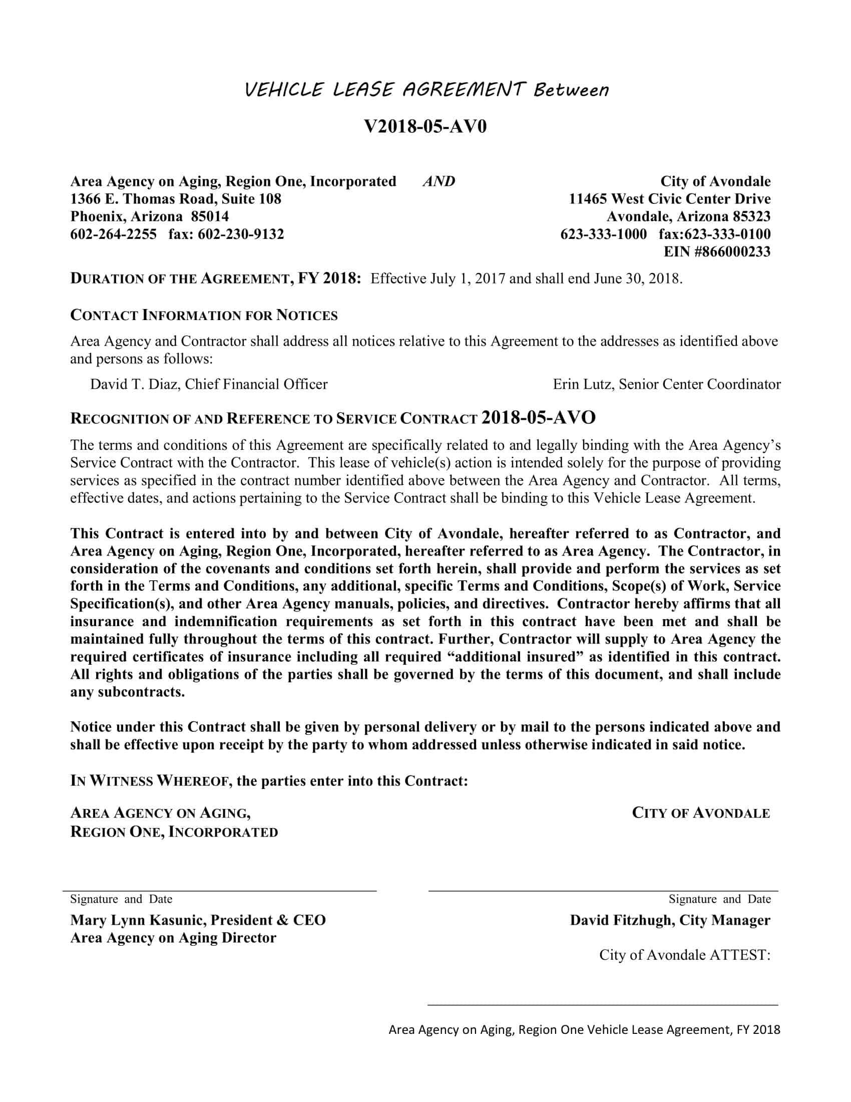 Free PDF Vehicle Lease Agreement Free PDF Vehicle Lease Agreement