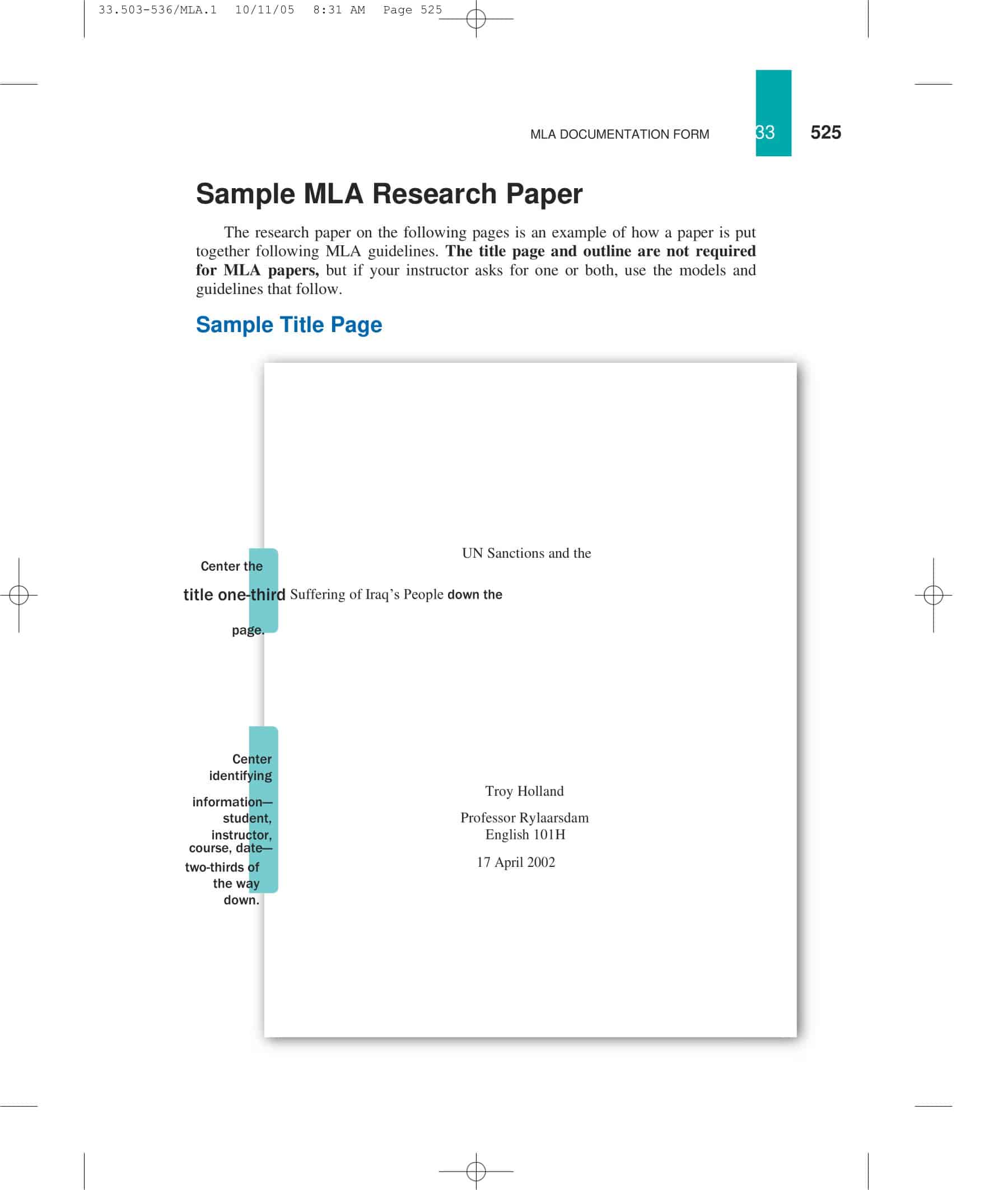 Free Printable Research Paper Templates [Outline And Citation] PDF, Word