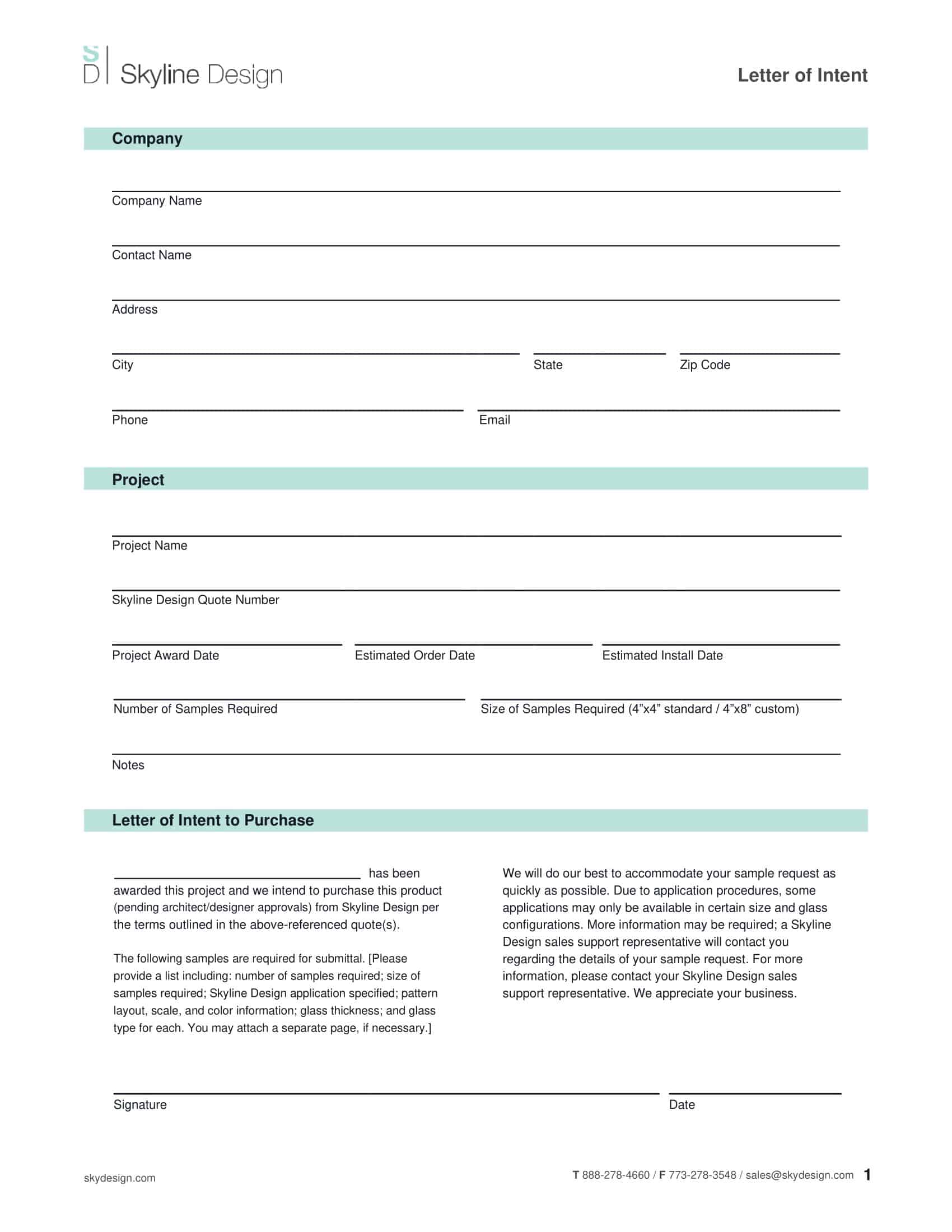 Free Template Download Letter of Intent to Purchase Free Template Download Letter of Intent to Purchase