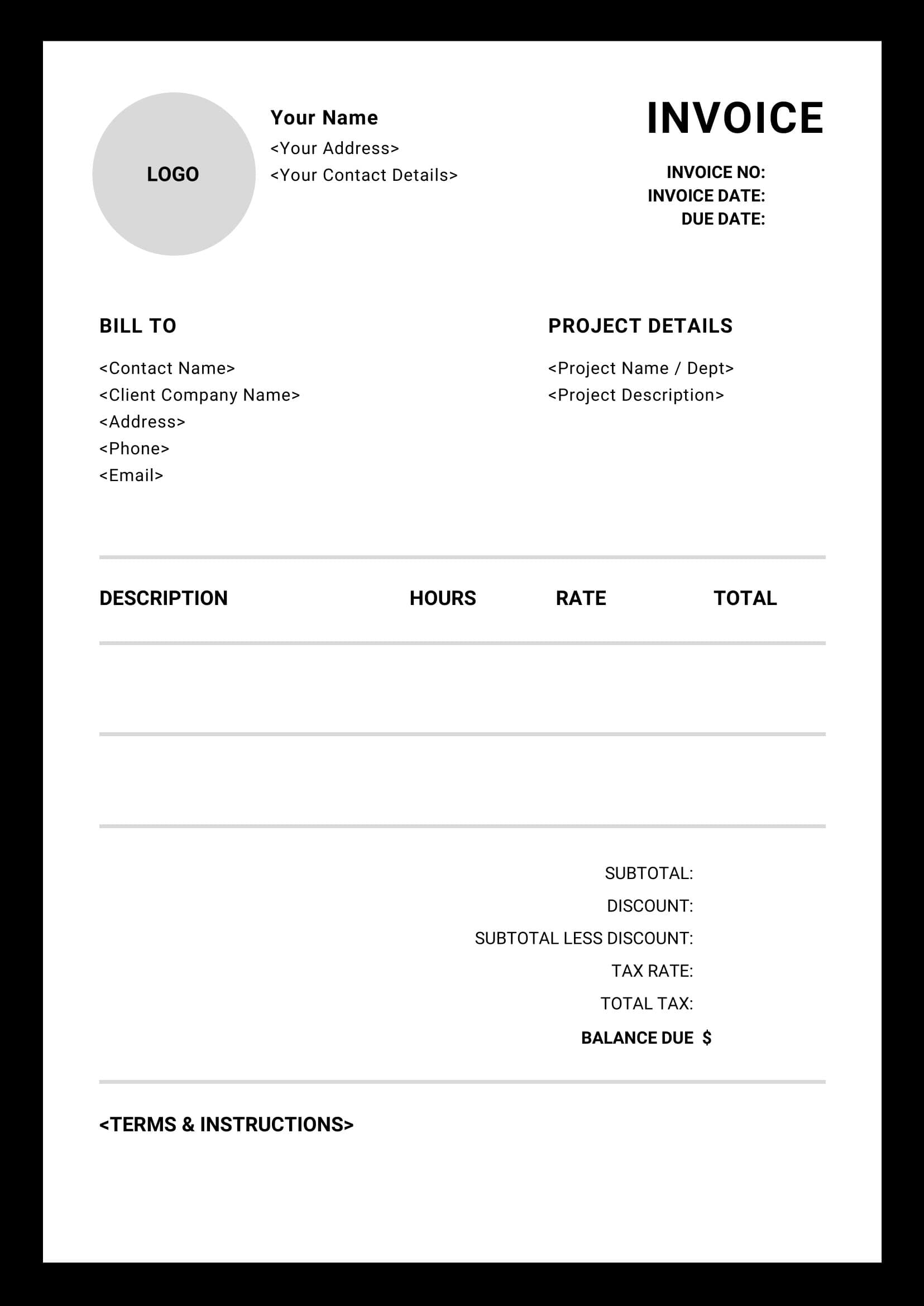 Freelance Invoice PDF Freelance Invoice PDF