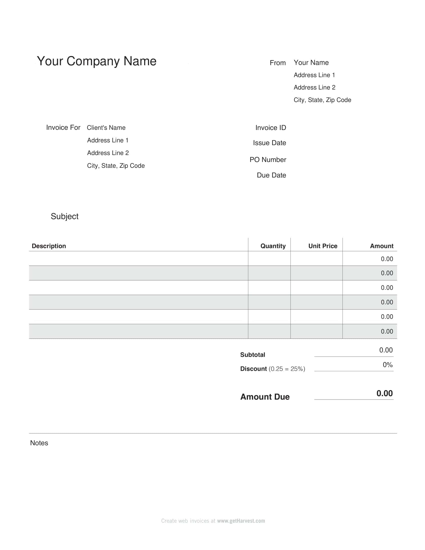 Graphic Design Invoice PDF Sample Graphic Design Invoice PDF Sample