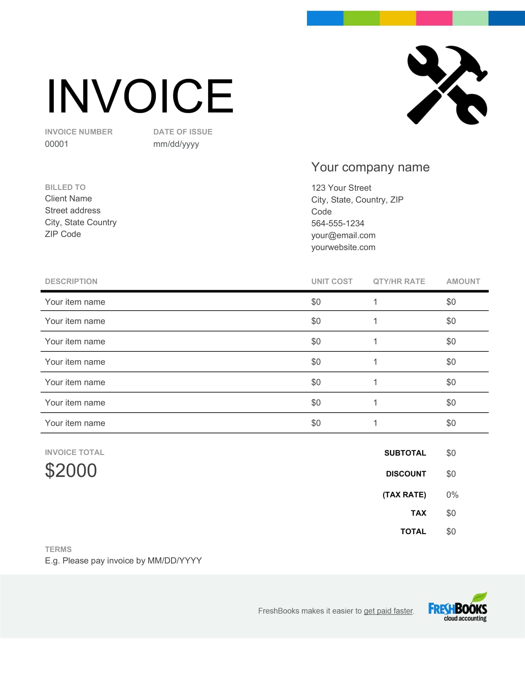 Free Printable Handyman Invoice Templates Excel PDF Free Printable Handyman Invoice Templates Excel PDF
