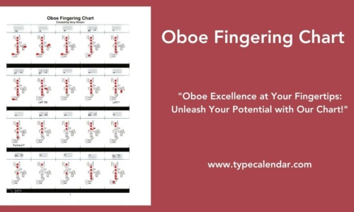 Free Printable Oboe Fingering Charts [PDF]