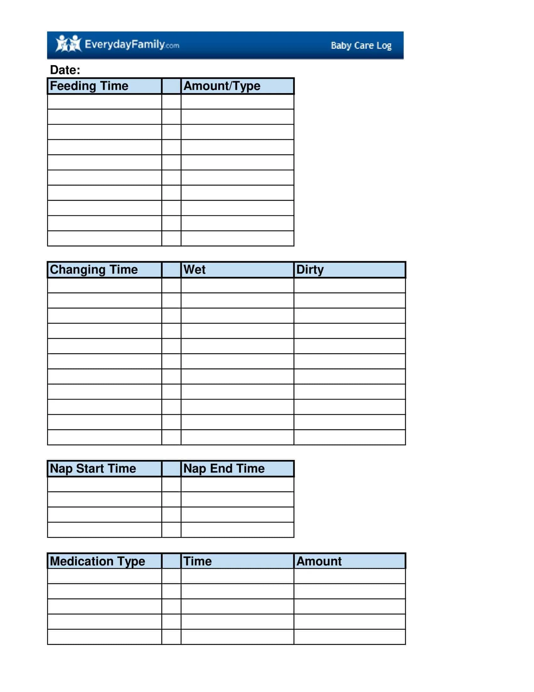 PDF Baby Feeding Chart PDF Baby Feeding Chart