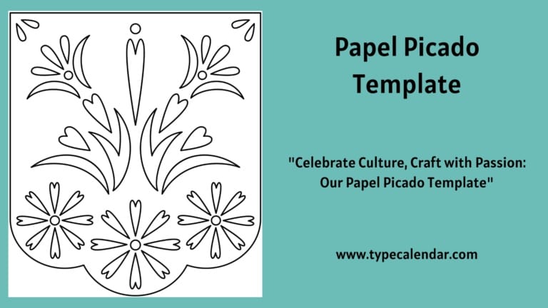 Free Printable Papel Picado Templates – Mexican Banner [PDF]