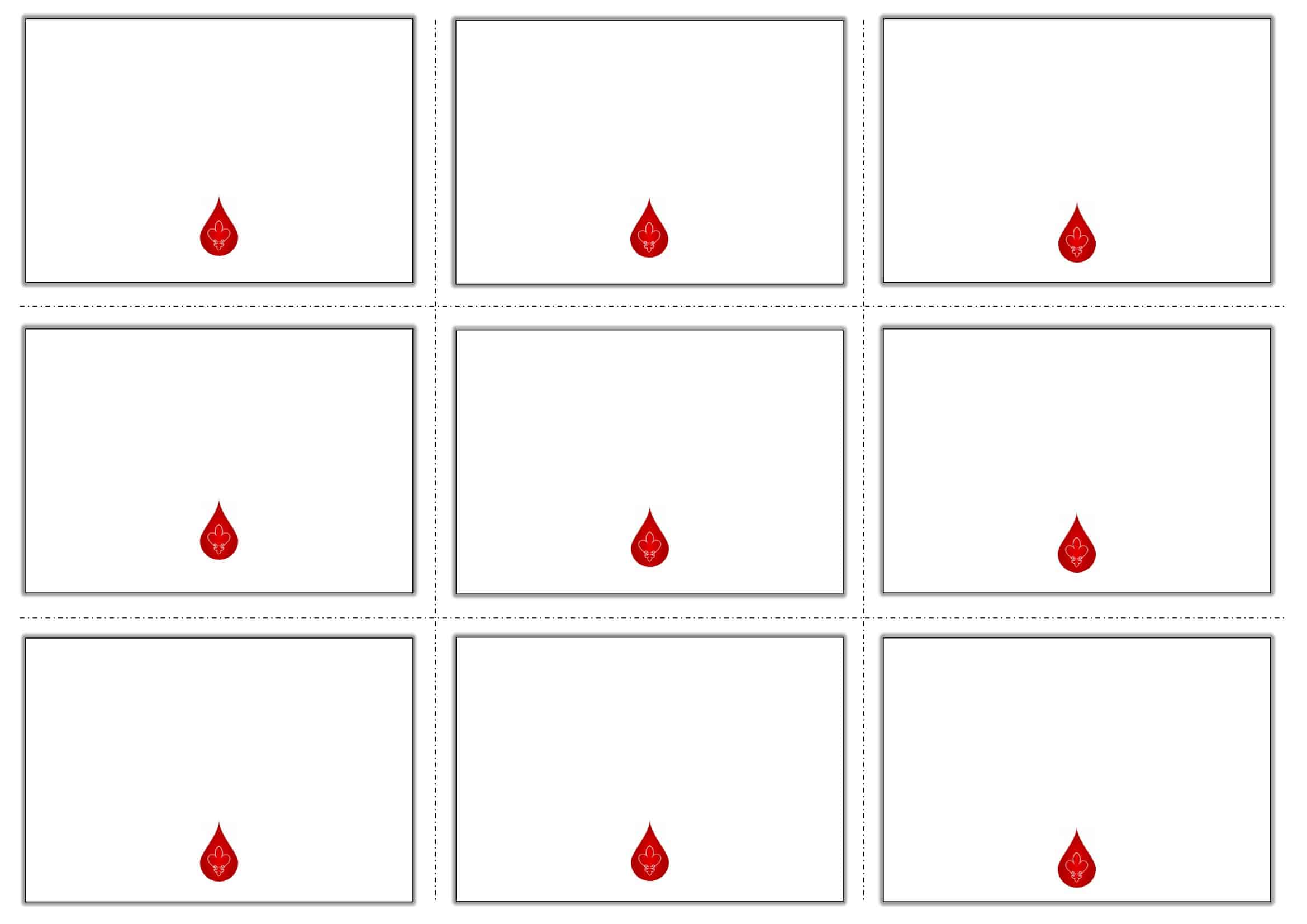 Printable Free Index Card Printable Free Index Card