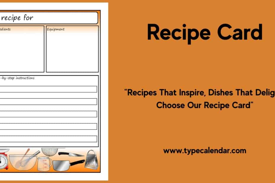 Recipe Card