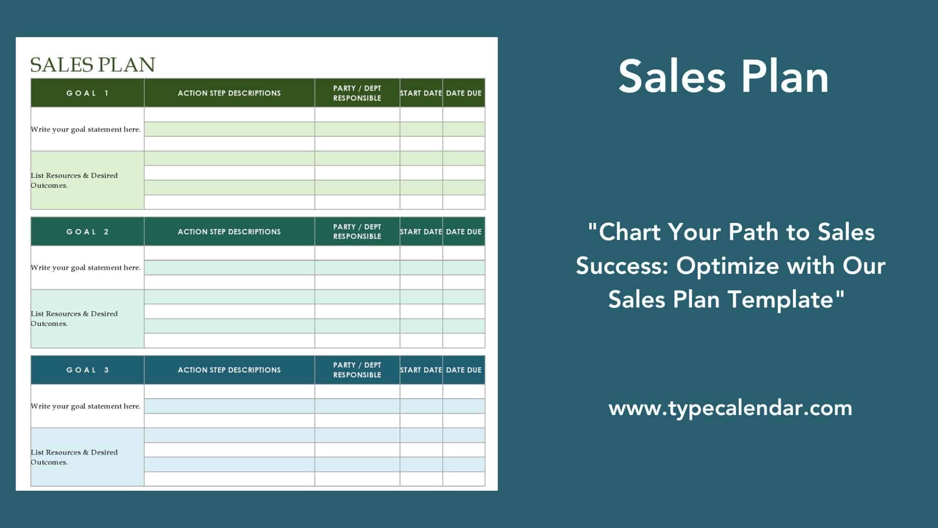 Sales targets