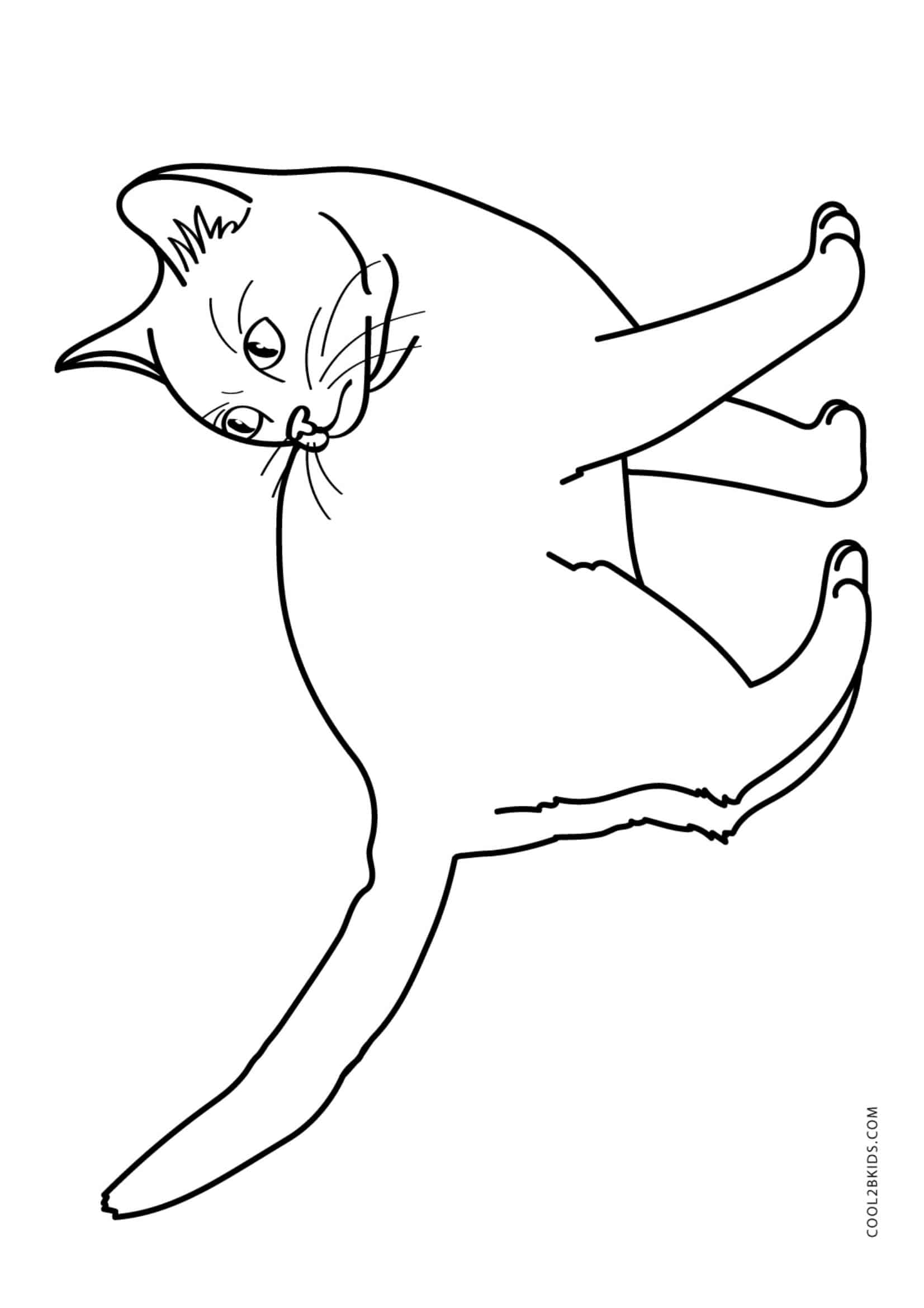 Word Format Cat Coloring Pages Download Word Format Cat Coloring Pages Download