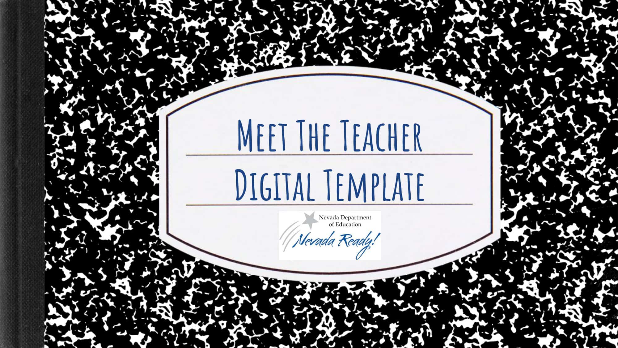 Word Sample Meet The Teacher Template Word Sample Meet The Teacher Template