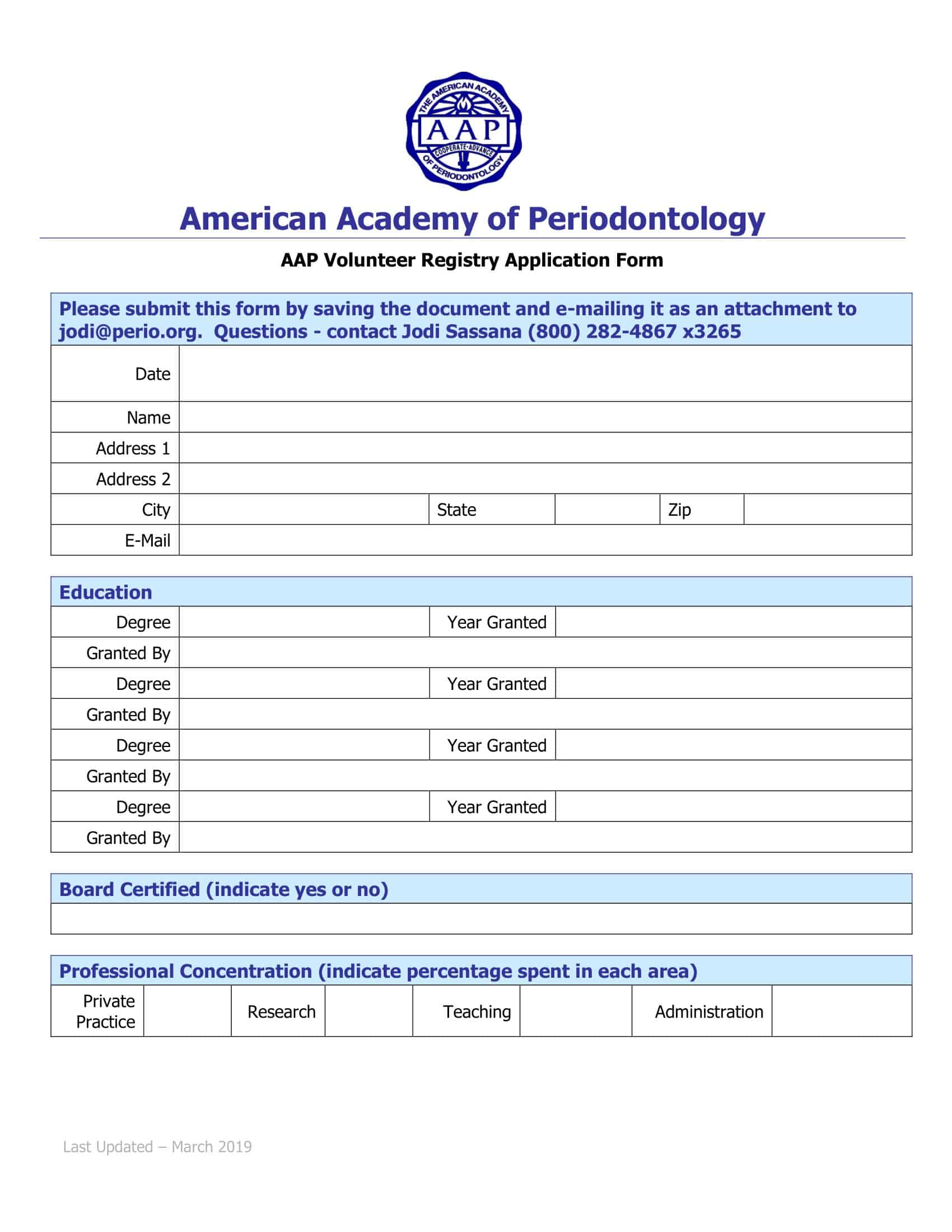 Word Volunteer Application Template Word Volunteer Application Template