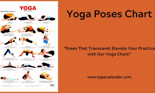 Free Printable Yoga Poses Charts with Names [Beginners 2 or 3] PDF