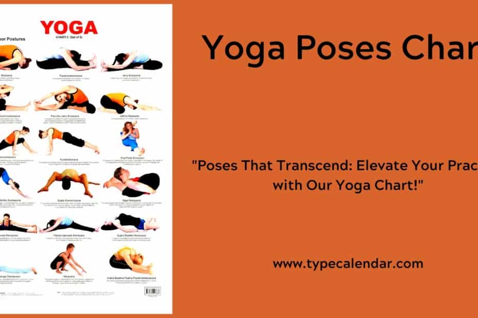 Yoga Poses Chart
