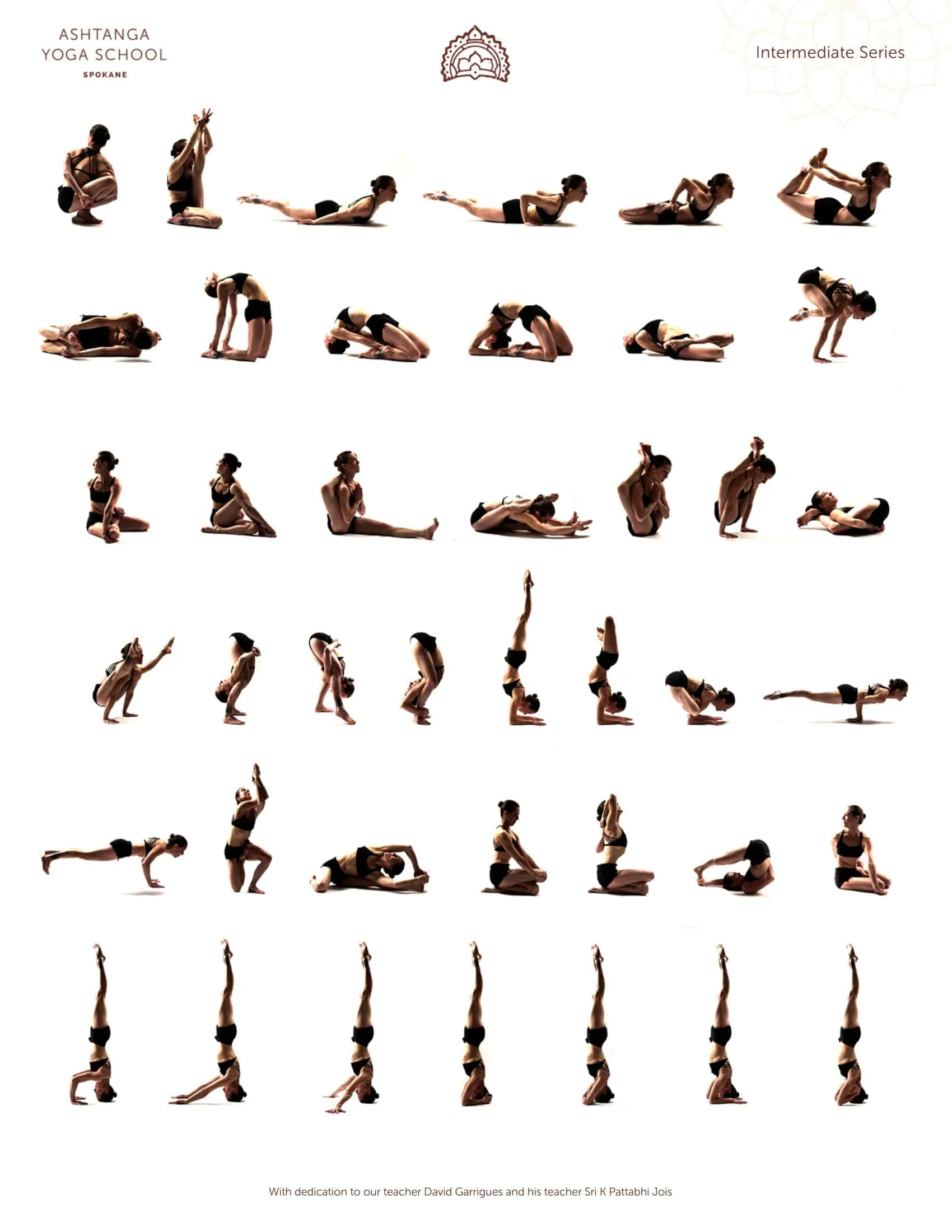 Yoga Poses Chart Template Free Yoga Poses Chart Template Free