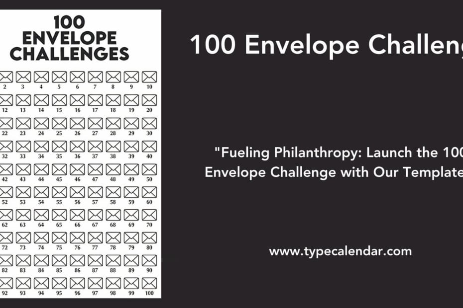 100 Envelope Challenge